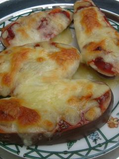 茄子で簡単ピザ焼き-レシピのメイン写真