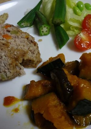 豆腐を使ってミートローフ-レシピのメイン写真