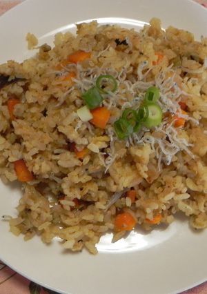ちりめん和風焼き飯-レシピのメイン写真