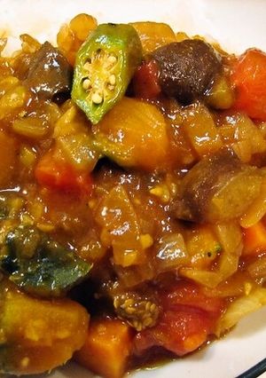 夏野菜のカレー-レシピのメイン写真