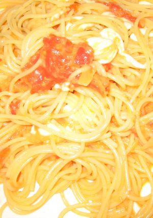 トマトソースとモッツァレラのパスタ☆-レシピのメイン写真