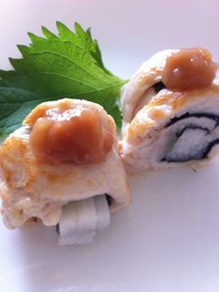 【昆布茶】簡単♪長いものささみ巻き焼き-レシピのメイン写真