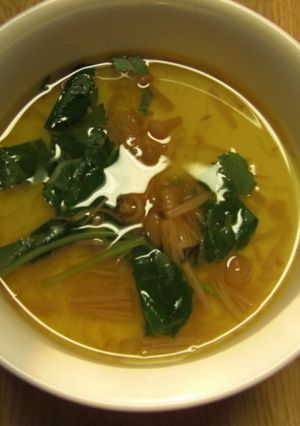 なめたけ入りとろみあんかけ・茶碗蒸し-レシピのメイン写真