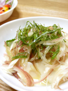 みょうが香る簡単☆豆腐のサラダ-レシピのメイン写真