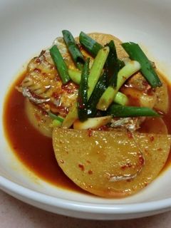 太刀魚の韓国風煮-レシピのメイン写真
