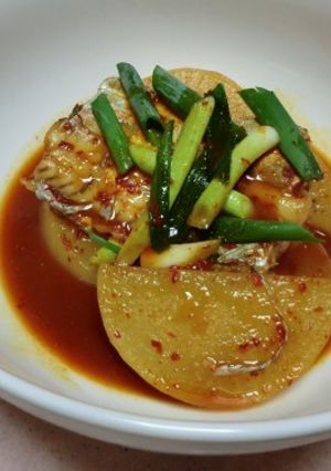 太刀魚の韓国風煮-レシピのメイン写真