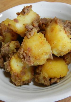 カレー味★じゃがいも煮っころがし✿-レシピのメイン写真