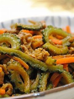 ゴーヤの カレーきんぴら ☆-レシピのメイン写真