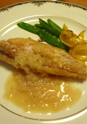 甘鯛のポワレ★バターとビネガーのソース-レシピのメイン写真