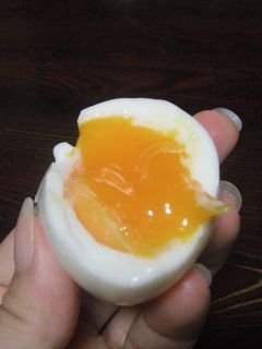 ズボラ料理☆激簡単!半熟ゆで卵-レシピのメイン写真