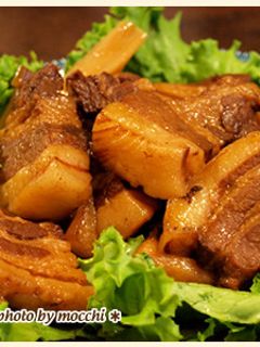 超簡単!コーラでコクのある本格的な角煮-レシピのメイン写真