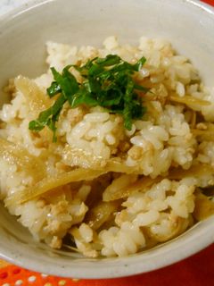 鶏ごぼう飯-レシピのメイン写真