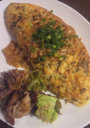 高菜好きの為のライスオムレツ-レシピのメイン写真