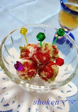 バターまみれなおつまみトマト♪-レシピのメイン写真
