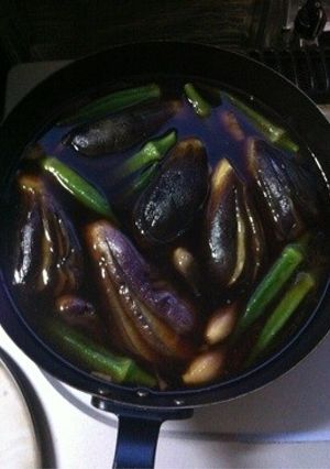 簡単☆茄子とおくら煮浸し♪( ´▽`)-レシピのメイン写真
