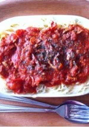 簡単☆美味しい☆ツナトマトパスタ☆☻-レシピのメイン写真