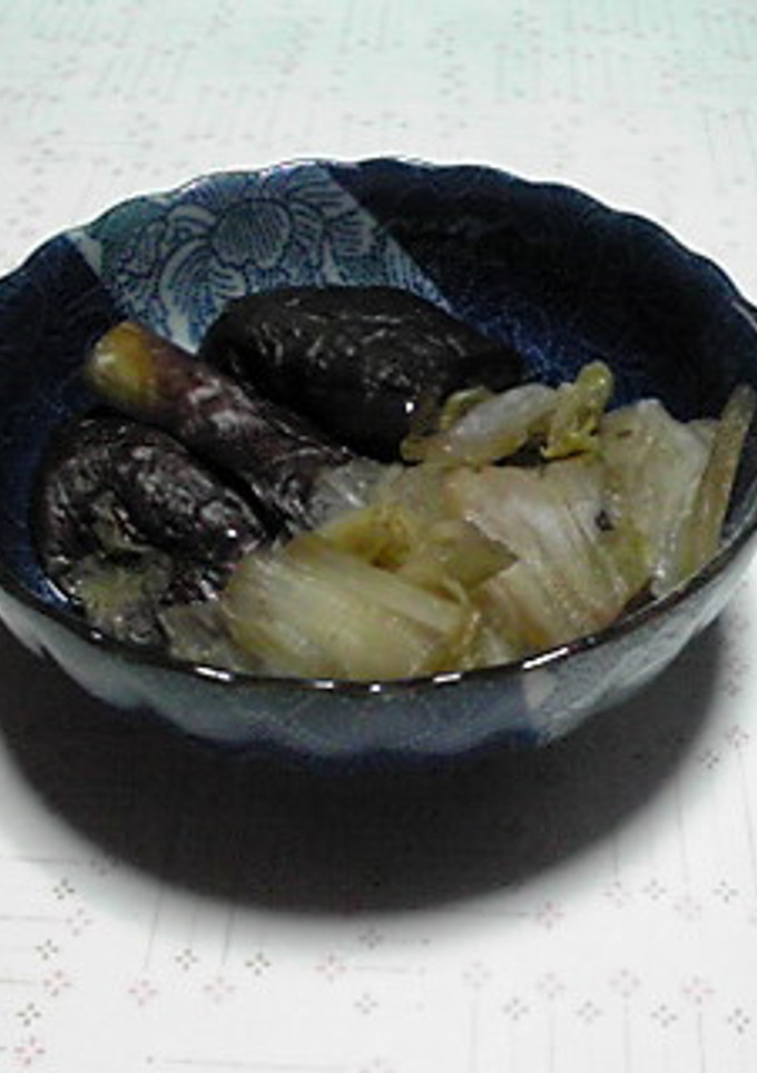 なすと白菜の煮浸し-レシピのメイン写真