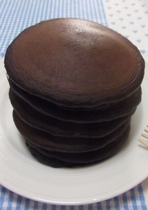 ココアのパンケーキ-レシピのメイン写真
