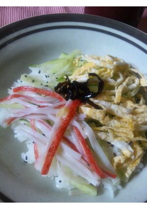 カンタンちらし寿司-レシピのメイン写真
