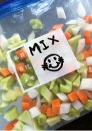 余り物でエコ♪保存用MIXベジタブル☆-レシピのメイン写真