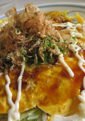 そうめんのモダン焼き♪-レシピのメイン写真