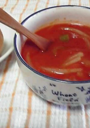 簡単すぎ！真っ赤なスパイススープ*。☆-レシピのメイン写真