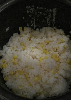 とうもろこしごはん-レシピのメイン写真
