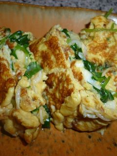 三つ葉としらすの卵焼き-レシピのメイン写真