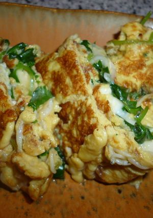 三つ葉としらすの卵焼き-レシピのメイン写真
