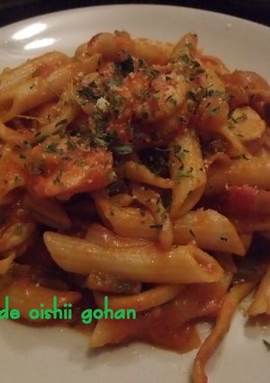 ☆急いで晩ご飯☆シーフードナポリタン-レシピのメイン写真