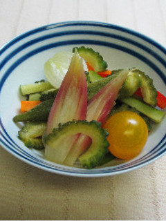 ゴーヤと野菜のピクルス-レシピのメイン写真