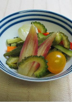 ゴーヤと野菜のピクルス-レシピのメイン写真