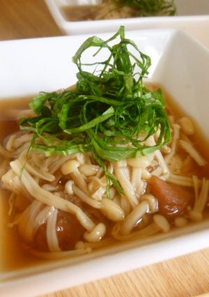 エノキ✿梅煮-レシピのメイン写真