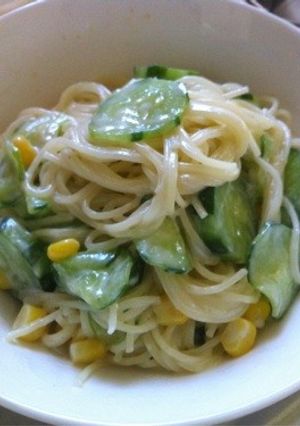 辛子入りでも辛くない！パスタサラダ☆-レシピのメイン写真