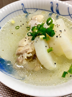 手羽元と長イモのスープ♬-レシピのメイン写真