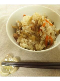 ツナと牛蒡の混ぜご飯-レシピのメイン写真