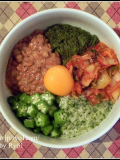 ネバネバ丼-レシピのメイン写真
