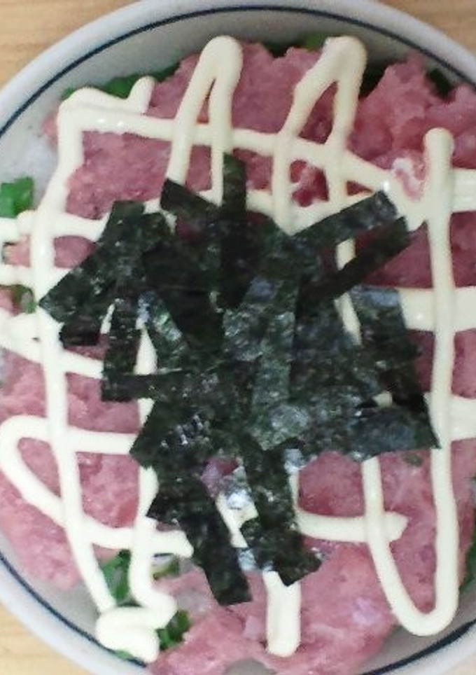 ネギとろマヨ丼-レシピのメイン写真