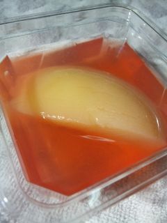 ☆もも色寒天ゼリー☆低カロリーで♪-レシピのメイン写真