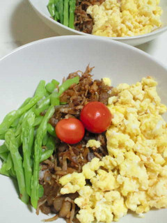 かわりだねの三色丼-レシピのメイン写真