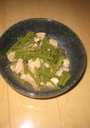 みずの鶏肉煮-レシピのメイン写真