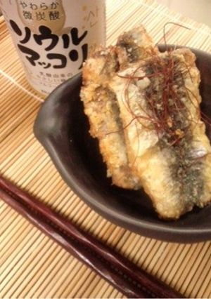 つまみに☆鰯竜田揚げ-レシピのメイン写真
