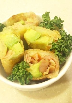ヘルシー野菜巻き風♪ BLT春巻き-レシピのメイン写真