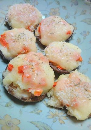 しいたけのﾎﾜｲﾄｿｰｽ焼き-レシピのメイン写真
