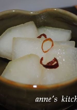 簡単！とうがんのピリ辛甘酢漬け☆-レシピのメイン写真