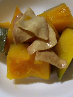 ハムいりかぼちゃ煮-レシピのメイン写真