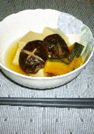 干し椎茸と高野豆腐の煮物-レシピのメイン写真