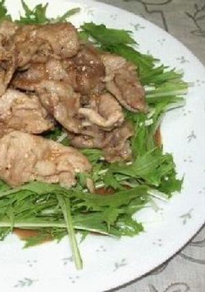 豚肉のごま炒め-レシピのメイン写真