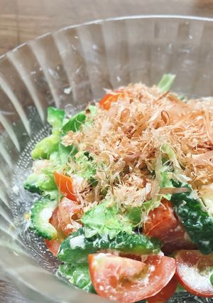 夏バテ対策★簡単ゴーヤの塩麹マヨサラダ-レシピのメイン写真
