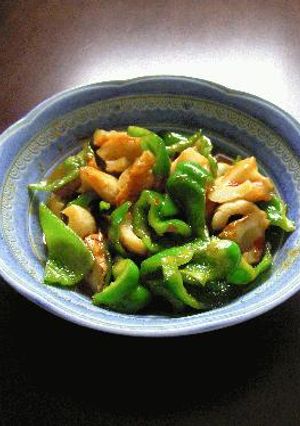 ぴりカラ。ちくわとピーマンの豆板醤炒め-レシピのメイン写真